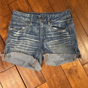 American Eagle Cuff Shorts